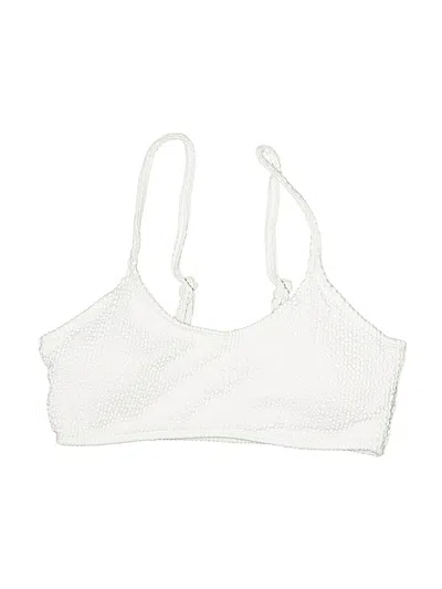 Pre-owned Unbranded Swimsuit Top Ivory Swimwear In White