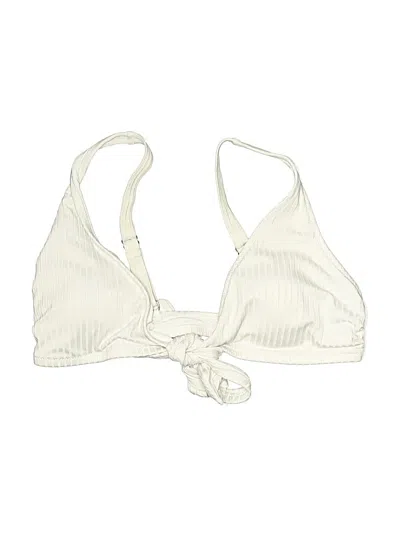 Pre-owned Unbranded Swimsuit Top Ivory Swimwear In White
