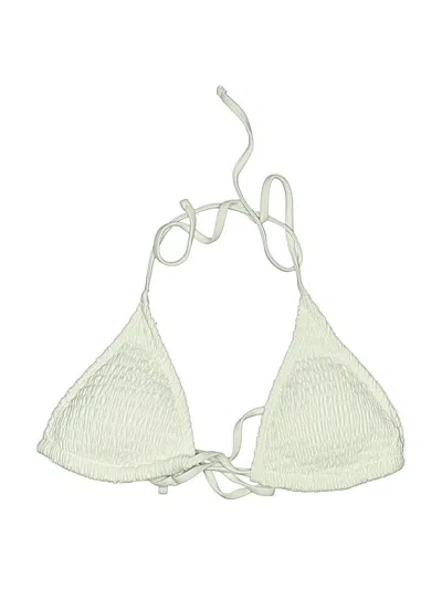 Pre-owned Unbranded Swimsuit Top Ivory Swimwear In White