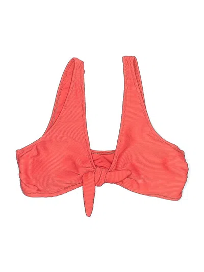 Pre-owned Unbranded Swimsuit Top Orange Swimwear