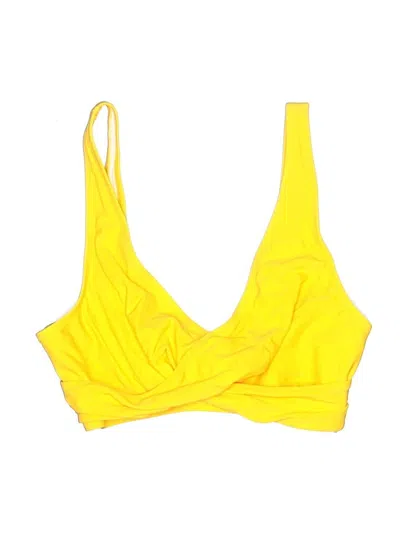Pre-owned Unbranded Swimsuit Top Orange Swimwear