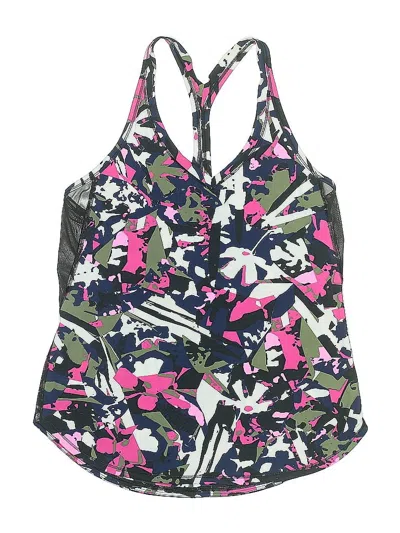 Pre-owned Unbranded Swimsuit Top Pink Floral Pattern Swimwear