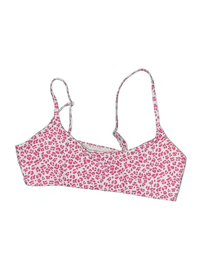 Pre-owned Unbranded Swimsuit Top Pink Swimwear