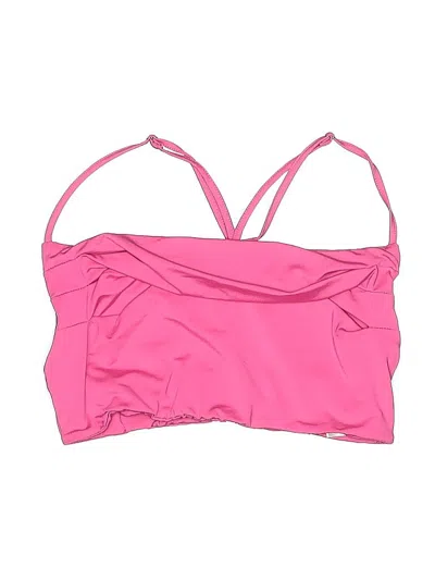 Pre-owned Unbranded Swimsuit Top Pink Swimwear