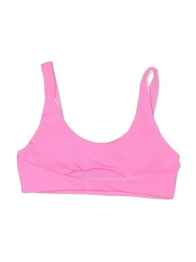 Pre-owned Unbranded Swimsuit Top Pink Swimwear