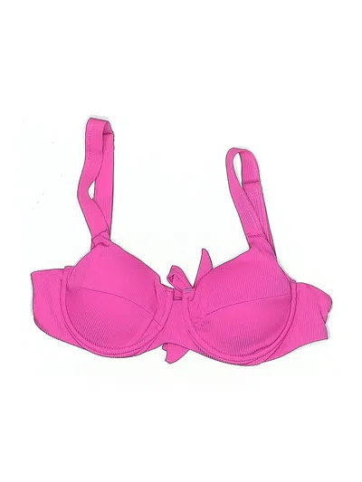 Pre-owned Unbranded Swimsuit Top Pink Swimwear