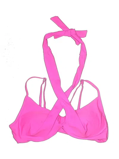 Pre-owned Unbranded Swimsuit Top Pink Swimwear
