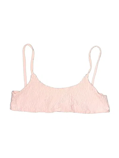 Pre-owned Unbranded Swimsuit Top Pink Swimwear