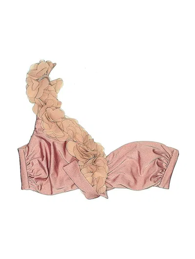 Pre-owned Unbranded Swimsuit Top Pink Swimwear