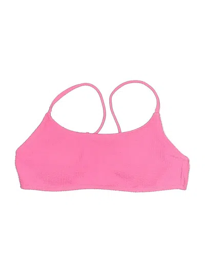 Pre-owned Unbranded Swimsuit Top Pink Swimwear