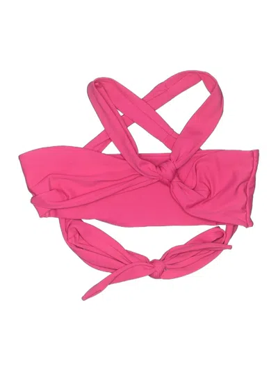 Pre-owned Unbranded Swimsuit Top Pink Swimwear