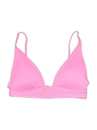 Pre-owned Unbranded Swimsuit Top Pink Swimwear