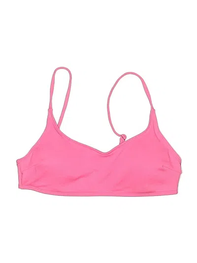 Pre-owned Unbranded Swimsuit Top Pink Swimwear