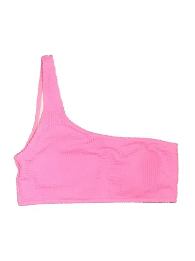 Pre-owned Unbranded Swimsuit Top Pink Swimwear
