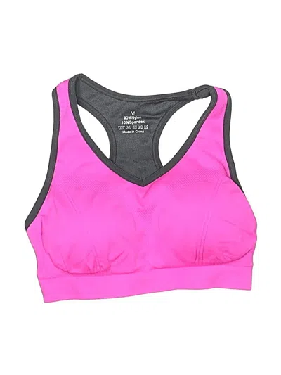 Pre-owned Unbranded Swimsuit Top Pink Swimwear