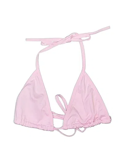 Pre-owned Unbranded Swimsuit Top Pink Swimwear