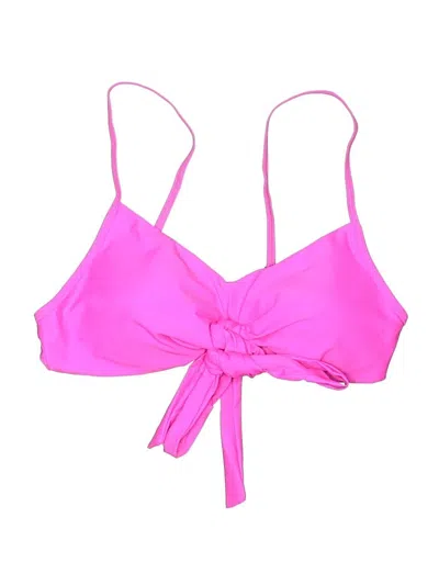 Pre-owned Unbranded Swimsuit Top Pink Swimwear