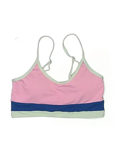 Pre-owned Unbranded Swimsuit Top Pink Swimwear