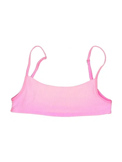 Pre-owned Unbranded Swimsuit Top Pink Swimwear