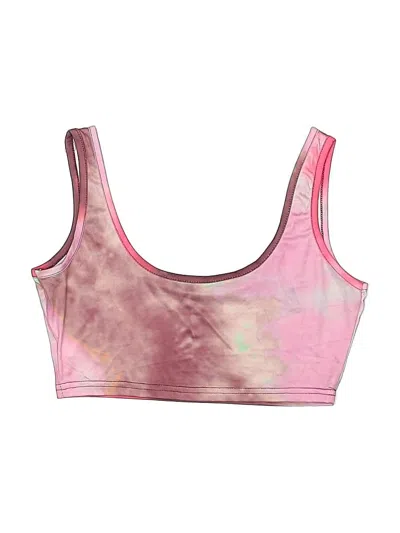 Pre-owned Unbranded Swimsuit Top Pink Swimwear