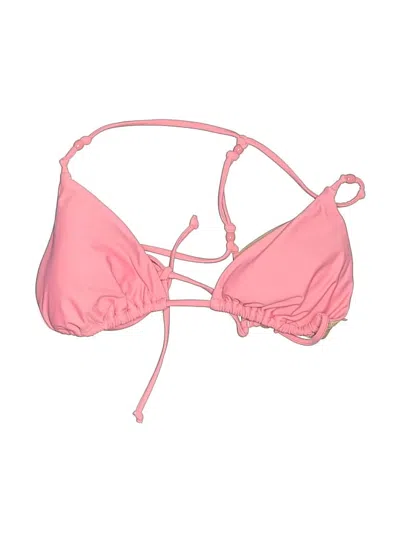 Pre-owned Unbranded Swimsuit Top Pink Swimwear