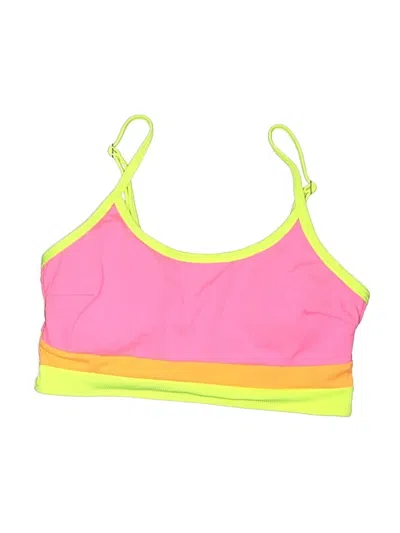 Pre-owned Unbranded Swimsuit Top Pink Swimwear