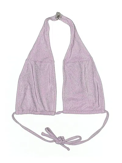 Pre-owned Unbranded Swimsuit Top Purple Swimwear