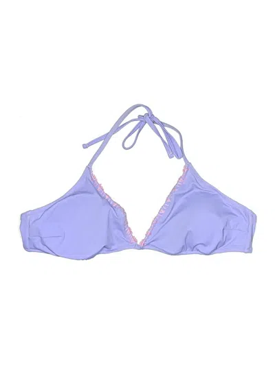 Pre-owned Unbranded Swimsuit Top Purple Swimwear