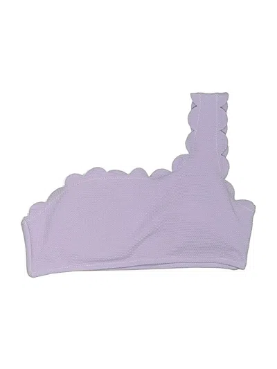 Pre-owned Unbranded Swimsuit Top Purple Swimwear