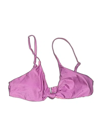 Pre-owned Unbranded Swimsuit Top Purple Swimwear
