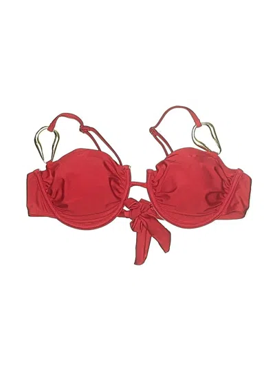 Pre-owned Unbranded Swimsuit Top Red Swimwear