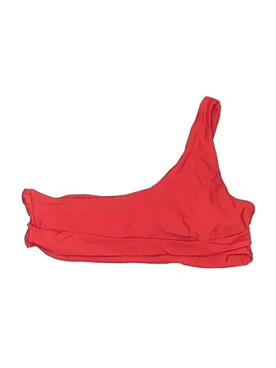 Pre-owned Unbranded Swimsuit Top Red Swimwear