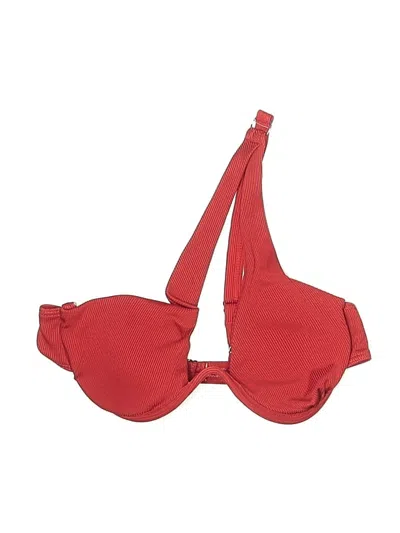 Pre-owned Unbranded Swimsuit Top Red Swimwear