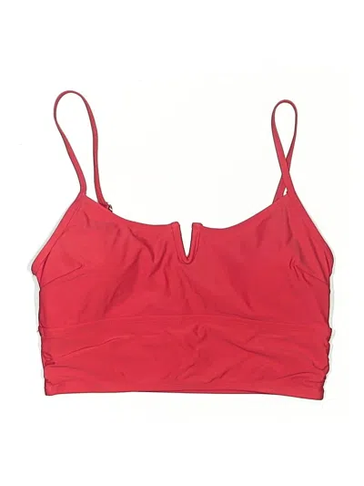 Pre-owned Unbranded Swimsuit Top Red Swimwear