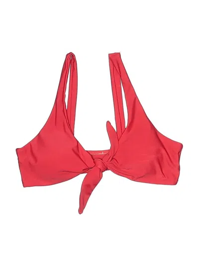 Pre-owned Unbranded Swimsuit Top Red Swimwear