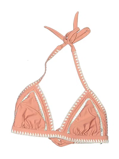 Pre-owned Unbranded Swimsuit Top Tan Swimwear