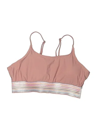 Pre-owned Unbranded Swimsuit Top Tan Swimwear