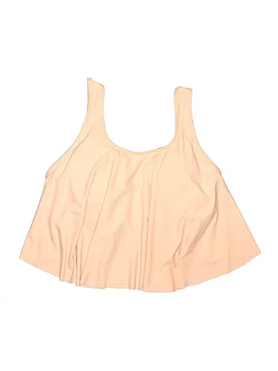 Pre-owned Unbranded Swimsuit Top Tan Swimwear