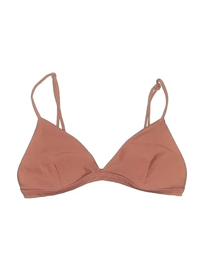 Pre-owned Unbranded Swimsuit Top Tan Swimwear In Brown