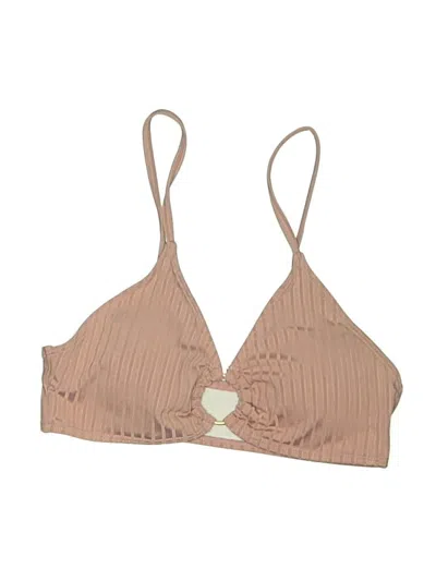 Pre-owned Unbranded Swimsuit Top Tan Swimwear In Brown