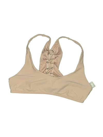 Pre-owned Unbranded Swimsuit Top Tan Swimwear In Brown