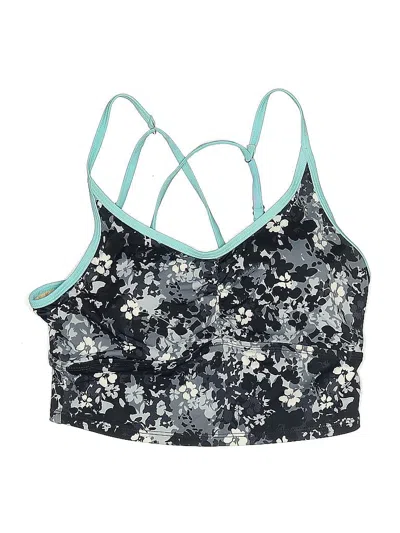 Pre-owned Unbranded Swimsuit Top Teal Swimwear In Blue