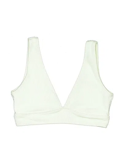 Pre-owned Unbranded Swimsuit Top White Swimwear