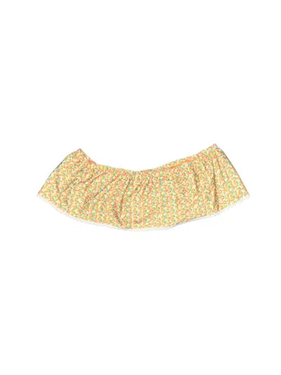 Pre-owned Unbranded Swimsuit Top Yellow Swimwear