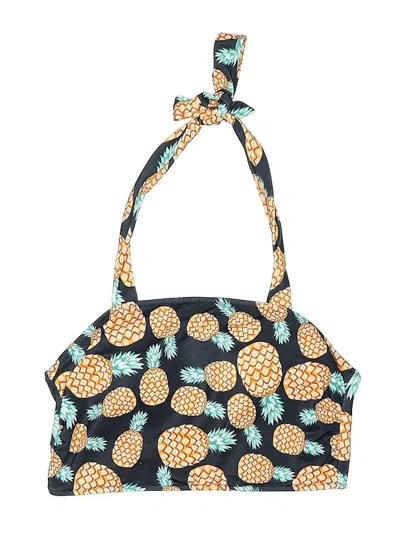 Pre-owned Unbranded Swimsuit Top Yellow Swimwear