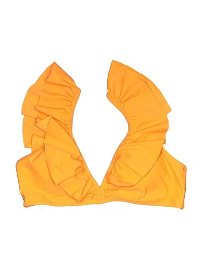 Pre-owned Unbranded Swimsuit Top Yellow Swimwear