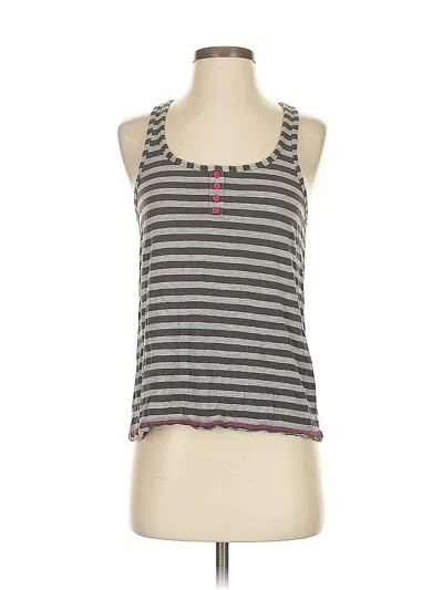 Pre-owned Unbranded Tank Top Black Halter Neckline Tops