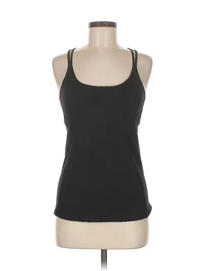 Pre-owned Unbranded Tank Top Black Halter Neckline Tops