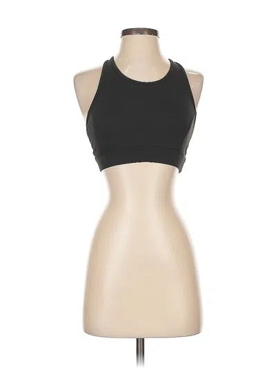 Pre-owned Unbranded Tank Top Black Halter Neckline Tops