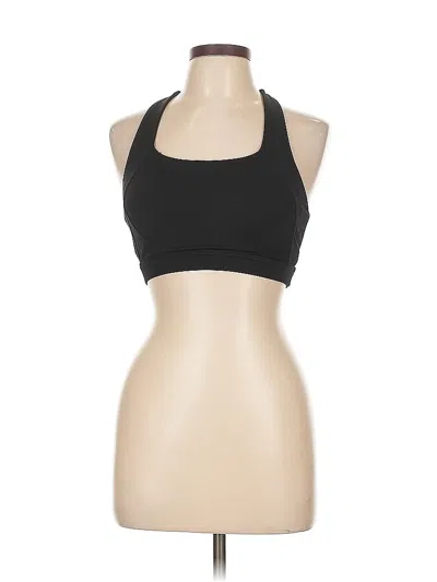 Pre-owned Unbranded Tank Top Black Halter Neckline Tops